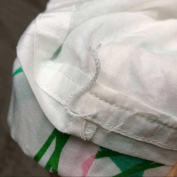 Lilly Pulitzer strapless ruffle shift dress, size 6 - Picture 9 of 12